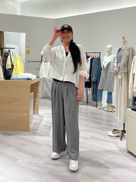 ウッチーさん（レディース・170cm）の春コーディネート