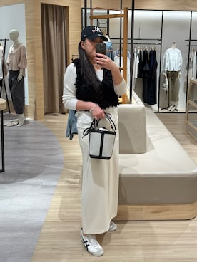 ウッチーさん（レディース・170cm）の春コーディネート