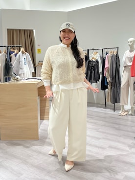 ウッチーさん（レディース・170cm）の春コーディネート