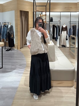 ウッチーさん（レディース・170cm）の秋コーディネート
