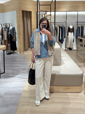 ウッチーさん（レディース・170cm）の秋コーディネート
