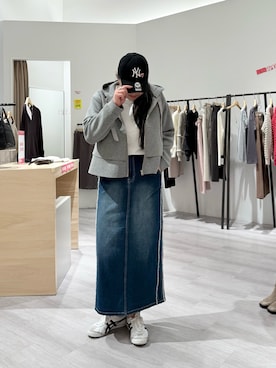 ウッチーさん（レディース・170cm）の冬コーディネート