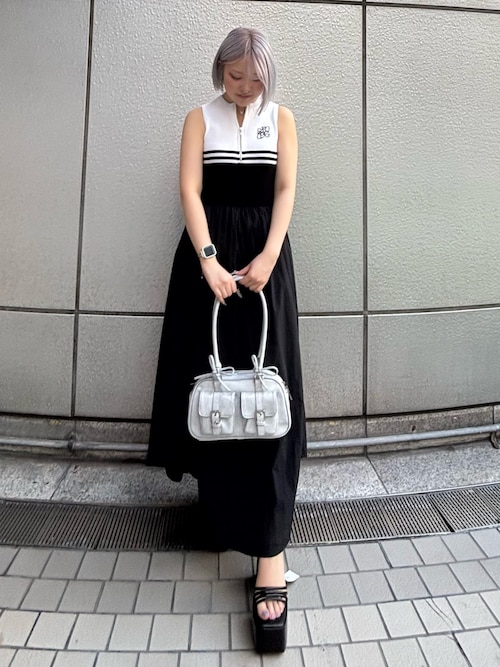 SPIRALGIRL グリッターラメバックルデザインbag グリッターラメバックルデザインBAG SPIRALGIRL│SPIRALGIRL