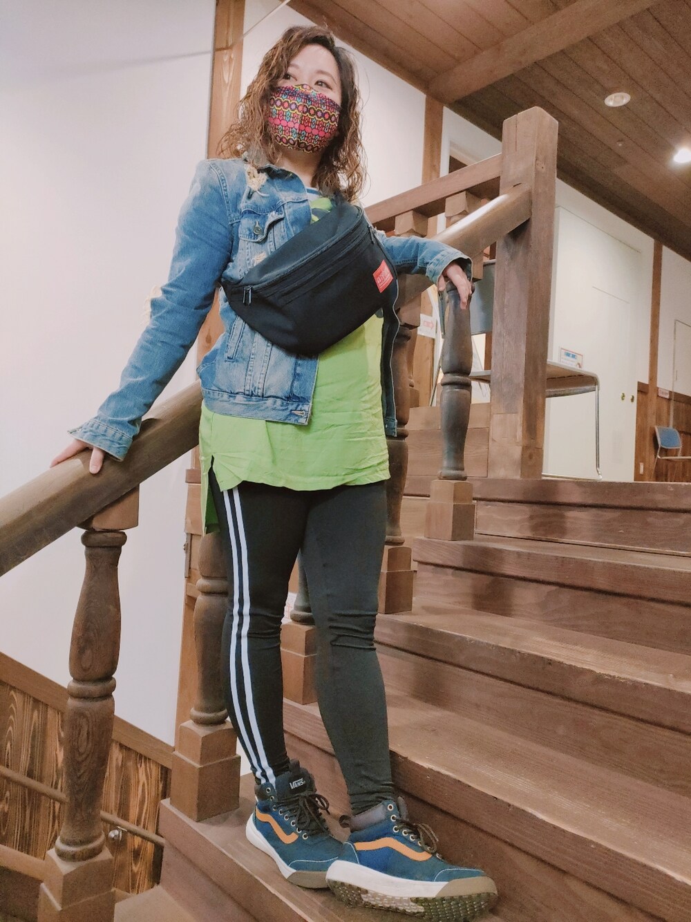 にゃー × マンハッタンポーテージ コラボ ボディバッグ　未使用　美品 マンハッタンポーテージ Manhattan Portage 【日本正規品