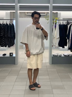 「URBAN RESEARCH（アーバンリサーチ）のアイテム（パンツ）」を使った、KUROKAWA DAIKIさん（メンズ・168cm）の夏コーディネート