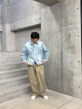 「st2508」｜「アイテム（ジャケット/アウター）」を使った、KUROKAWA DAIKIさん（メンズ・168cm）の秋コーディネート