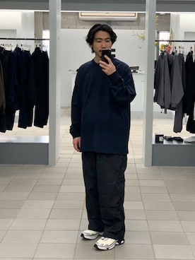 「URBAN RESEARCH（アーバンリサーチ）のアイテム（パンツ）」を使った、KUROKAWA DAIKIさん（メンズ・168cm）の春コーディネート