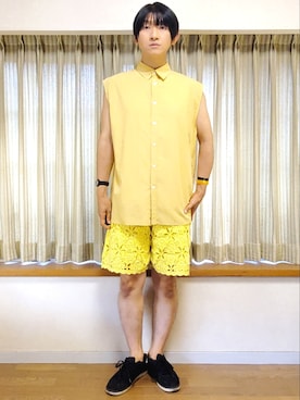 「ファッションの力を信じよう」｜「アイテム（腕時計）」を使った、風美 圭さん（メンズ・171cm）の夏コーディネート