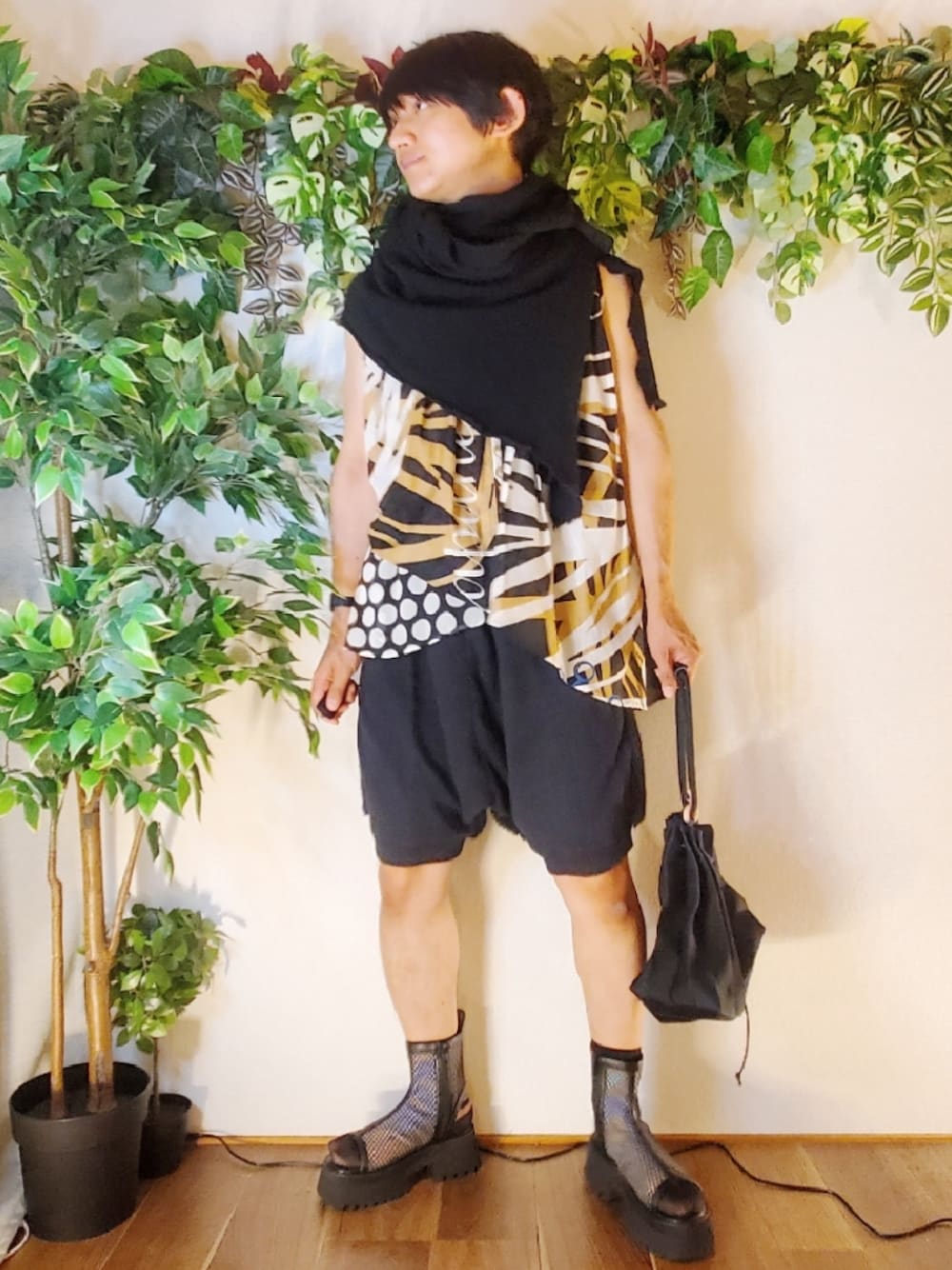 Comme des Garçons HOMME ストライプ マフラー 川久保怜 Comme des Garçons HOMME ストライプ マフラー 川久保怜