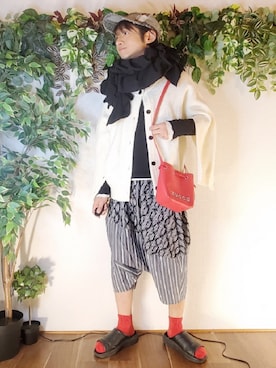 「PAGEBOY（ページボーイ）のアイテム」を使った、風美 圭さん（メンズ・171cm）の秋コーディネート
