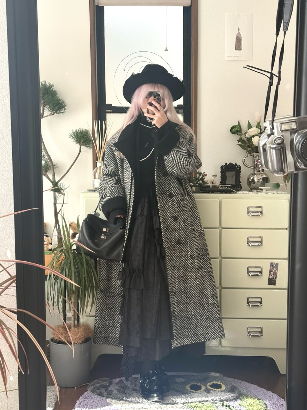 Yohji Yamamotoのダッフルコートを使った人気ファッション