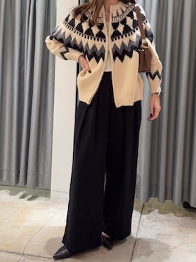 「アイテム（タンクトップ）」を使った、yuriaさん（レディース・166cm）の冬コーディネート