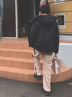 「CERONIAS（セロニアス）のアイテム」を使った、reiさん（メンズ・170cm）の冬コーディネート