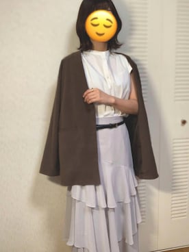 oka. 🌸ファッション研究中🌸さんの（chocol raffine robe | ショコラフィネローブ）を使ったコーディネート