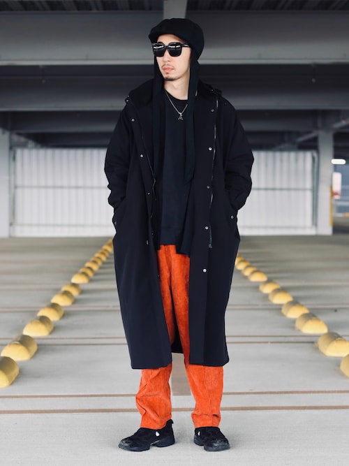 discovered ドッキング スウェット DISCOVERED(ディスカバード) WIDE CHAMP SWEAT 25 ブラック