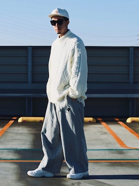 「masterkey」｜RYOSUKEさん（メンズ・177cm）の冬コーディネート
