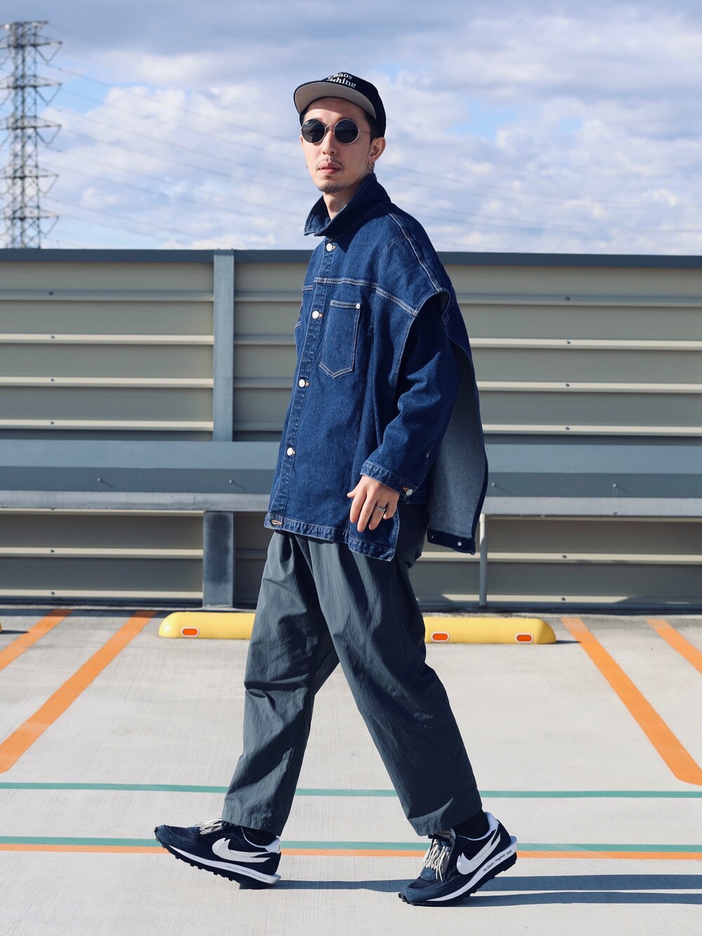 【美品】トゥディフル Cuffstrap Denim デニムジャケット バルーン 美品】トゥディフル Cuffstrap Denim デニムジャケット バルーン