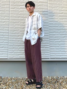 ぐりさん（メンズ・170cm）の春コーディネート