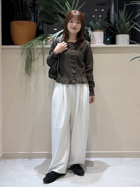 まりな LOWRYSFARMさん（レディース・161cm）の冬コーディネート