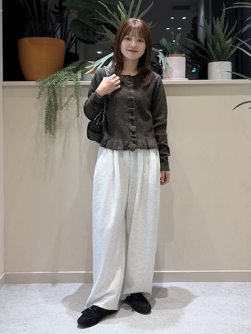 モカ ノイエ ザ マーケット NEUE THE MARKET ボア付きモカシンシューズ