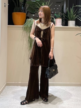 「アイテム（ボストンバッグ）」を使った、まりな LOWRYSFARMさん（レディース・161cm・20代）の夏コーディネート