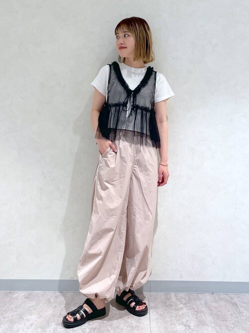 LOWRYS FARM エスパル仙台まりな LOWRYSFARMさんのTシャツ/カットソーを使ったコーディネート - ZOZOTOWN