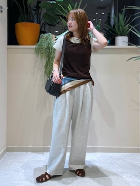 「アイテム（財布/小物）」を使った、まりな LOWRYSFARMさん（レディース・161cm・20代）の夏コーディネート