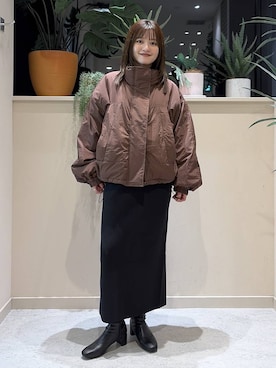 「アイテム（その他アウター）」を使った、まりな LOWRYSFARMさん（レディース・161cm・20代）の秋コーディネート