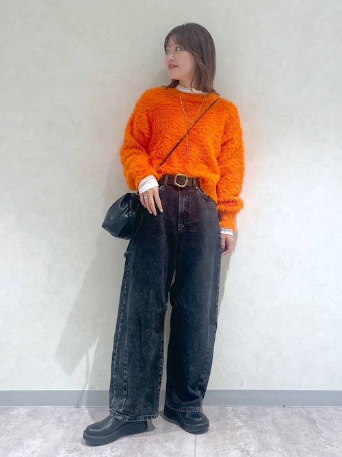 まりな LOWRYSFARM(LOWRYS FARM エスパル仙台)｜LOWRYS FARMのデニムパンツを使ったコーディネート - WEAR