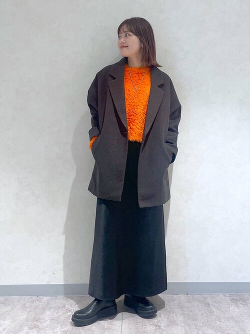 LOWRYS FARM エスパル仙台まりな LOWRYSFARMさんのチェスターコートを使ったコーディネート - ZOZOTOWN