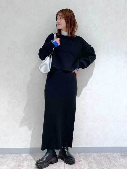 まりな LOWRYSFARM(LOWRYS FARM エスパル仙台)｜LOWRYS FARMのブーツを使ったコーディネート - WEAR