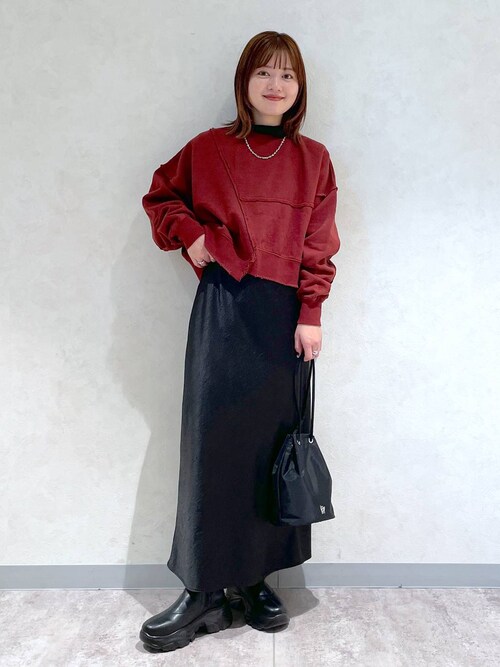 まりな LOWRYSFARM(LOWRYS FARM エスパル仙台)｜LOWRYS FARMのブーツを使ったコーディネート - WEAR