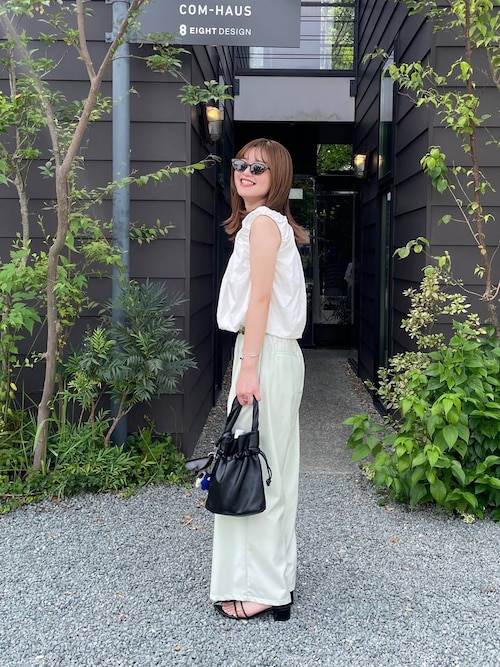 セール】タックワイドラップパンツ 310746（スラックス）｜LOWRYS FARM