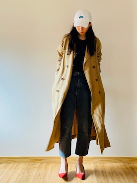 「アイテム（パンプス）」を使った、purpleleafさん（レディース・169cm）の春コーディネート