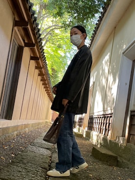 「STAUD（スタウド）のアイテム」を使った、purpleleafさん（レディース・169cm）の秋コーディネート
