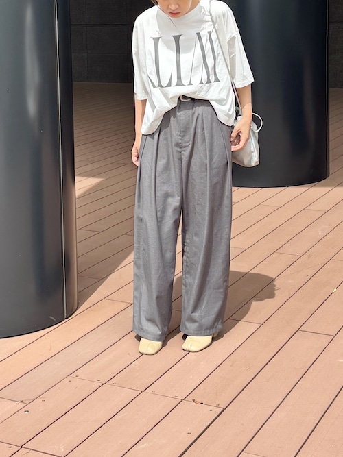 セール】【WEB限定】2タックスラックスパンツ（スラックス