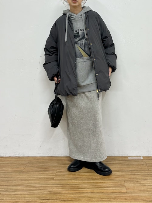 PUAL CE CIN フレンチダックダウンサイドジップジャケット PUAL CE CIN（ピュアルセシン）の「フレンチダックダウンサイド