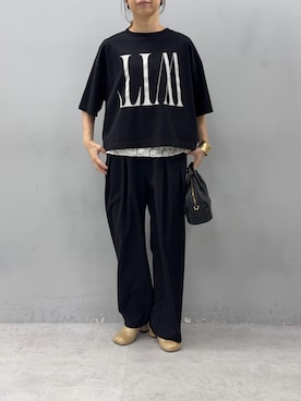 「PUAL CE CIN（ピュアルセシン）のアイテム」を使った、nakataさん（レディース・153cm）の春コーディネート