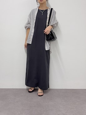 「PUAL CE CIN（ピュアルセシン）のアイテム」を使った、nakataさん（レディース・153cm）の春コーディネート