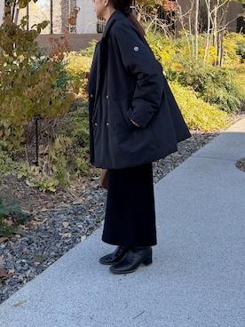 「アイテム（テーラードジャケット）」を使った、nakataさん（レディース・153cm）の冬コーディネート