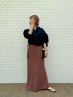 𝐡𝐢𝐧𝐚さん(レディース・156cm)の夏コーディネート