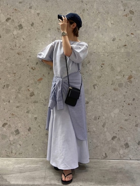 𝐡𝐢𝐧𝐚さん(レディース・156cm)の夏コーディネート