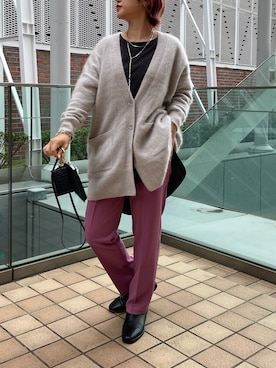 𝐡𝐢𝐧𝐚さん（レディース・156cm）の秋コーディネート