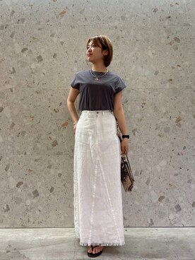 𝐡𝐢𝐧𝐚さん（レディース・156cm）の夏コーディネート