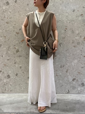 𝐡𝐢𝐧𝐚さん（レディース・156cm）の夏コーディネート