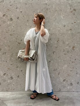 𝐡𝐢𝐧𝐚さん(レディース・156cm)の夏コーディネート