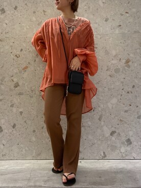 𝐡𝐢𝐧𝐚さん(レディース・156cm)の夏コーディネート