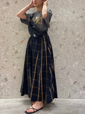 𝐡𝐢𝐧𝐚さん（レディース・156cm）の夏コーディネート