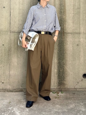 「出勤コーデ」｜みみ助さん（レディース・159cm）の夏コーディネート