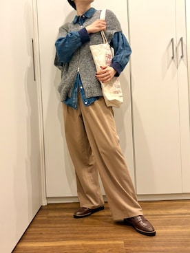 おけいさん（レディース・159cm）の冬コーディネート